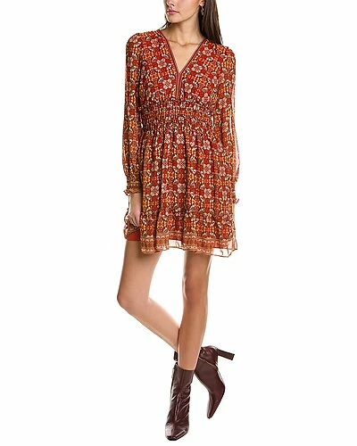 Max Studio Smocked Mini Dress Women