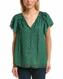 Max Studio Crepe Top Women