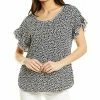 Max Studio Ruffle Top Women