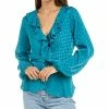Max Studio Wrap Top Women