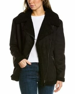 Max Studio Plush Lined Jacket Women