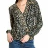 Max Studio Wrap Blouse Women
