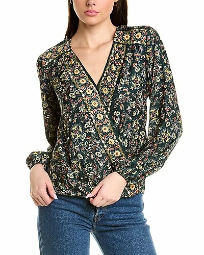 Max Studio Wrap Blouse Women