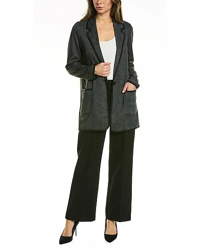 Max Studio Double Knit Blazer Women