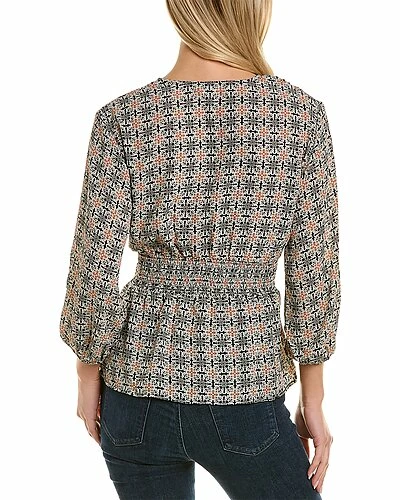 Max Studio Tie Front Blouse Women - Image 2