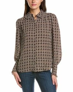 Max Studio Smocked Top Women