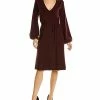 Max Studio Surplice Sweater Dress Women