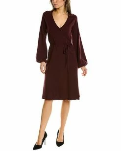 Max Studio Surplice Sweater Dress Women
