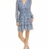 Max Studio Smocked Mini Dress Women