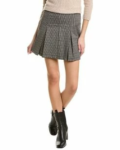 Max Studio Pleated Mini Skirt Women