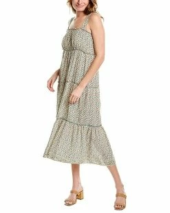 Max Studio Tiered Maxi Dress Women