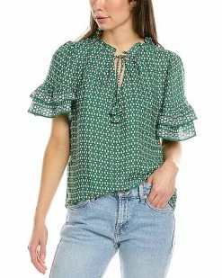 Max Studio Keyhole Top Women