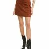 Max Studio High-Waisted Mini Skirt Women