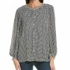 Max Studio Shoulder Detail Top Women