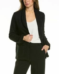 Max Studio Tweed Drape Jacket Women