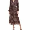 Max Studio Tiered Midi Dress Women