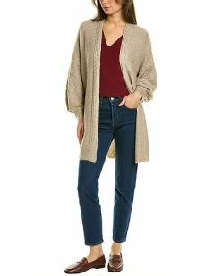 Max Studio Bubble Sleeve Cardigan Women