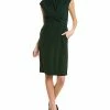 Max Studio Twist Front Shift Dress Women