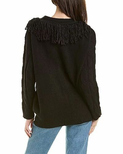 Max Studio Fringe Cardigan Women - Image 2