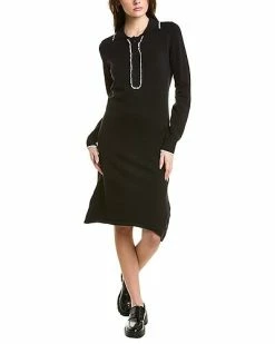 Max Studio Collared Sweaterdress Women