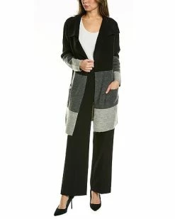Max Studio Colorblocked Cardigan Women