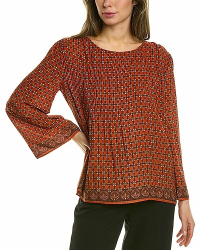 Max Studio Pleated Blouse Women
