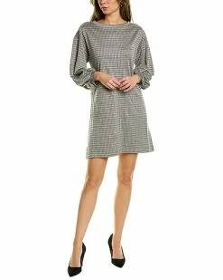 Max Studio Double Knit Shift Dress Women