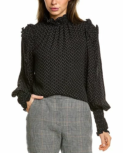 Max Studio Crepe Blouse Women