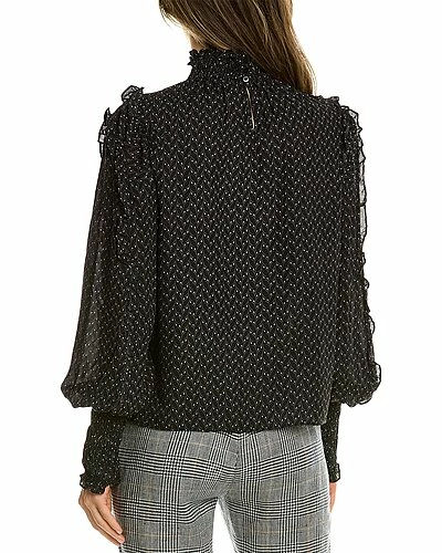 Max Studio Crepe Blouse Women - Image 2