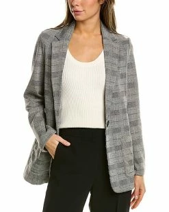 Max Studio Double Knit Blazer Women