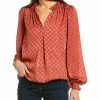 Max Studio Jacquard Top Women