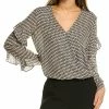 Max Studio Wrap Blouse Women