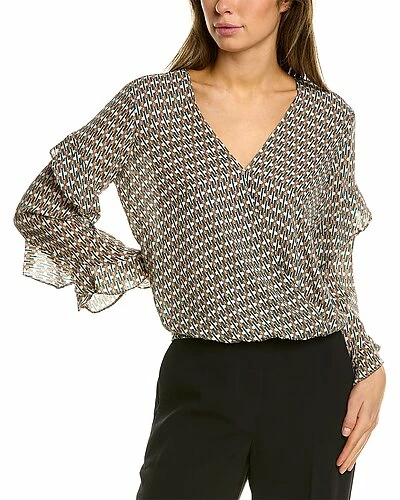 Max Studio Wrap Blouse Women