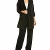 Max Studio Twill Long Coat Women