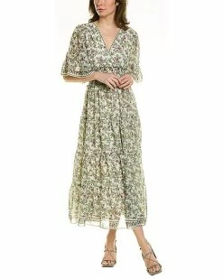 Max Studio Tiered Maxi Dress Women