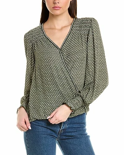 Max Studio Wrap Blouse Women
