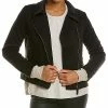 Max Studio Scuba Moto Jacket Women