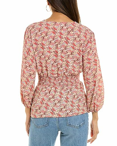 Max Studio Tie Front Blouse Women - Image 2