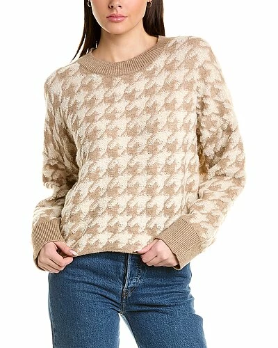 Max Studio Jacquard Sweater Women
