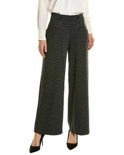 Max Studio Sailor Wide Leg Pant Women