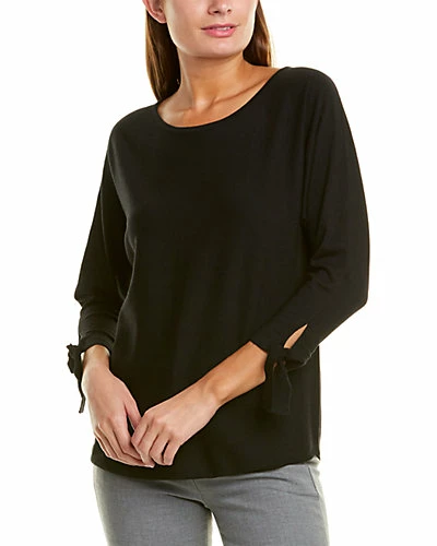 Max Studio Tie-Sleeve Sweater Women
