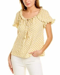 Max Studio Tulip Sleeve Top Women