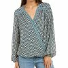 Max Studio Crepe Blouse Women