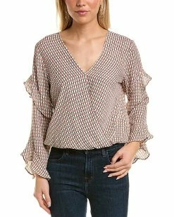 Max Studio Surplice Blouse Women
