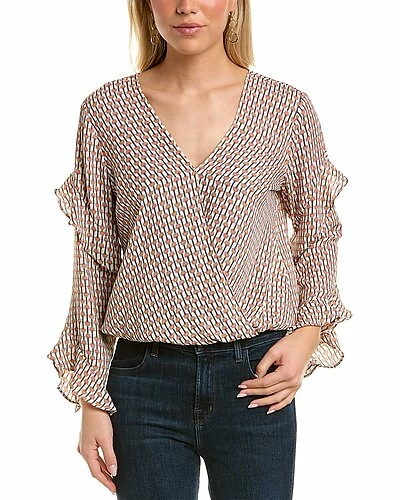 Max Studio Surplice Blouse Women