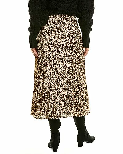 Max Studio Pleated A-Line Skirt Women - Image 2