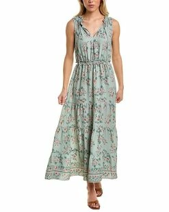 Max Studio Tiered Maxi Dress Women