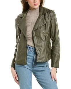 Max Studio Washed Jacket Women